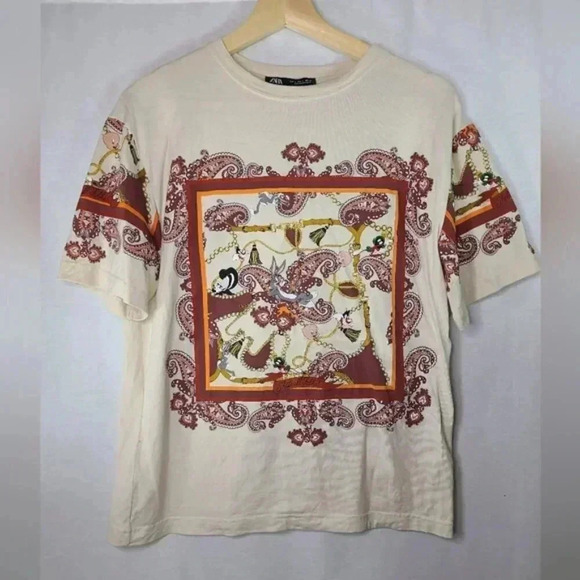 Zara Looney Tunes tee- size small womens - Picture 2 of 7